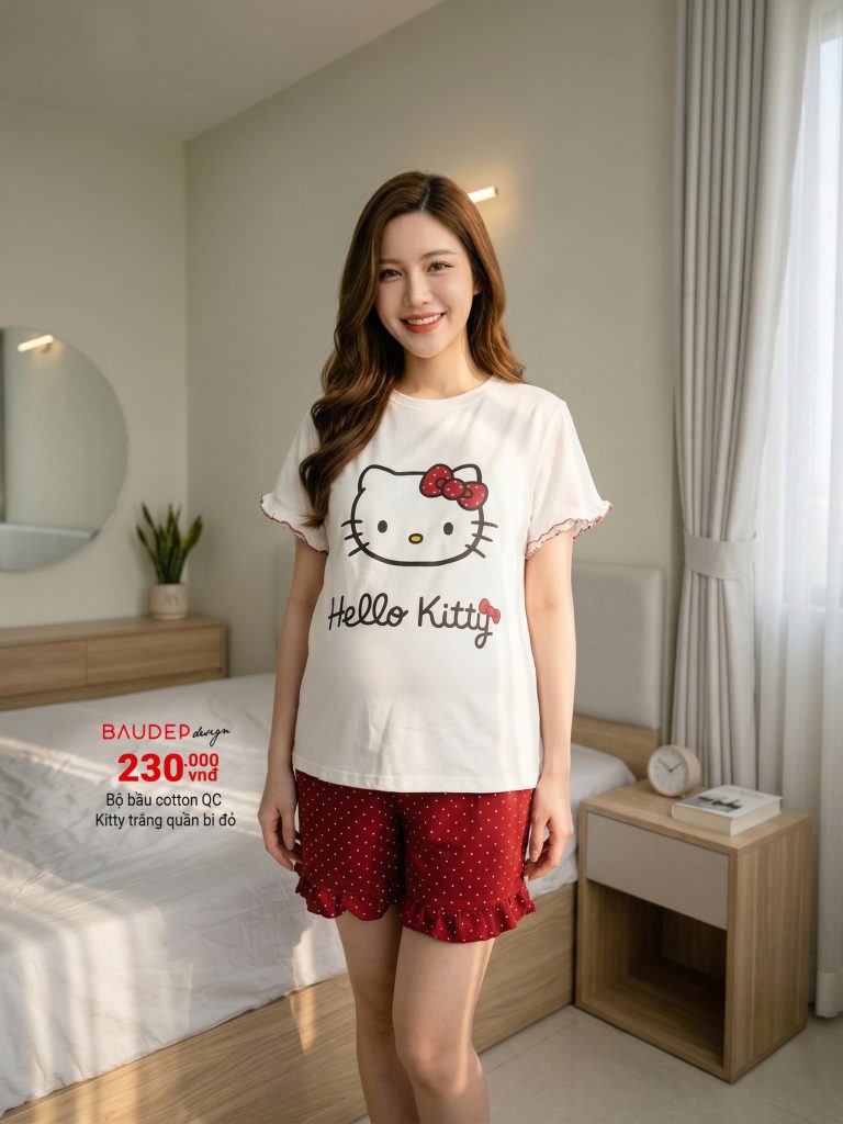 Bộ bầu đẹp, Đồ bộ bầu đẹp, bộ cotton bầu đẹp, shop bầu đẹp, shop đồ bầu hà nội