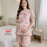 Bộ bầu đẹp, Đồ bộ bầu đẹp, bộ mặc nhà bầu đẹp, shop bầu đẹp, shop đồ bầu hà nội