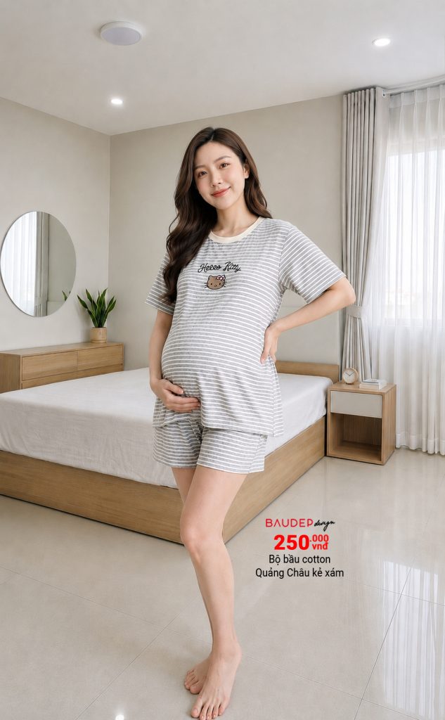 Bộ bầu đẹp, Đồ bộ bầu đẹp, bộ mặc nhà bầu đẹp, shop bầu đẹp, shop đồ bầu hà nội
