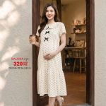 Đầm bầu công sở, đầm bầu sơ mi, Váy bầu thiết kế, Quần áo bầu,Shop đồ bầu đẹp Hà Nội, Váy bầu dáng suông,