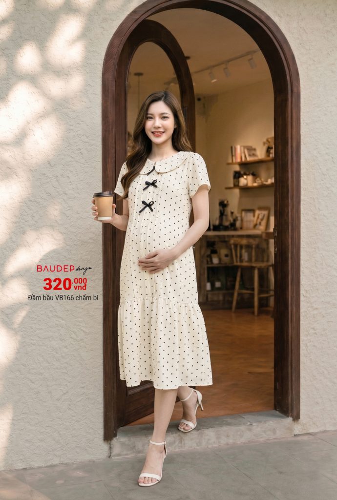 Đầm bầu công sở, đầm bầu sơ mi, Váy bầu thiết kế, Quần áo bầu,Shop đồ bầu đẹp Hà Nội, Váy bầu dáng suông,