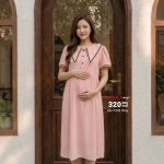 Đầm bầu công sở, đầm bầu sơ mi, Váy bầu thiết kế, Quần áo bầu,Shop đồ bầu đẹp Hà Nội, Váy bầu dáng suông,