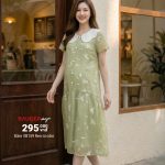 Đầm bầu công sở, Váy bầu thiết kế, Quần áo bầu,Shop đồ bầu đẹp Hà Nội, Váy bầu dáng suông,