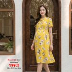 Đầm bầu công sở, Váy bầu thiết kế, Quần áo bầu,Shop đồ bầu đẹp Hà Nội, Váy bầu dáng suông,