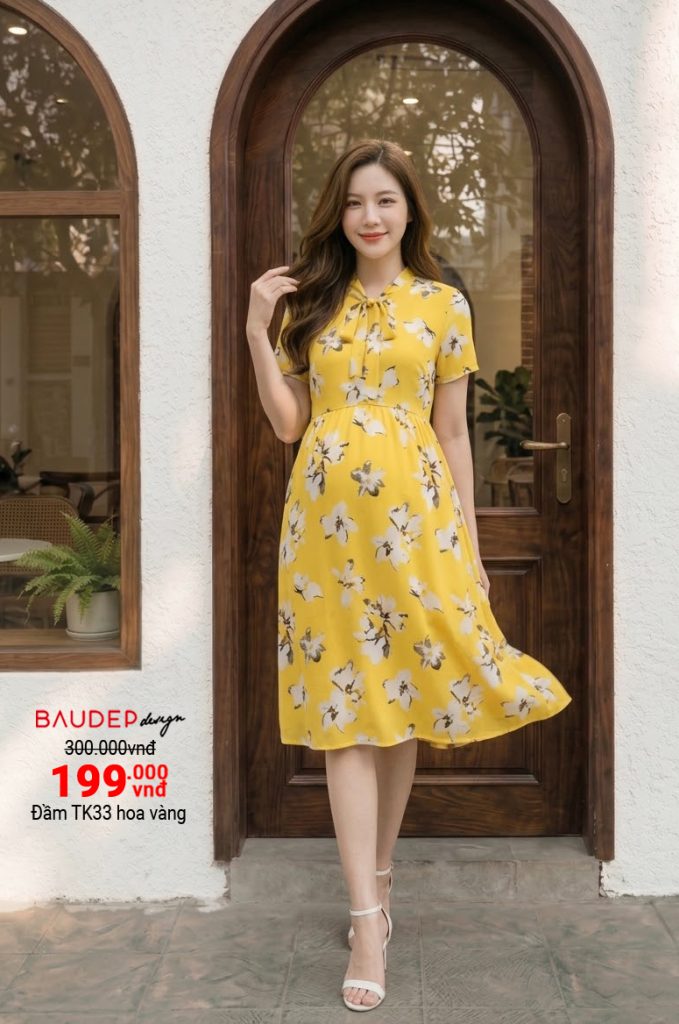 Đầm bầu công sở, Váy bầu thiết kế, Quần áo bầu,Shop đồ bầu đẹp Hà Nội, Váy bầu dáng suông,