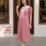Đầm bầu công sở, Váy bầu thiết kế, Quần áo bầu,Shop đồ bầu đẹp Hà Nội, Váy bầu dáng suông,
