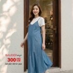 Set yếm bầu Hàn Quốc, Đầm bầu điệu, đầm bầu đẹp, Váy bầu thiết kế, Quần áo bầu,Shop đồ bầu đẹp Hà Nội, Váy bầu dáng suông,