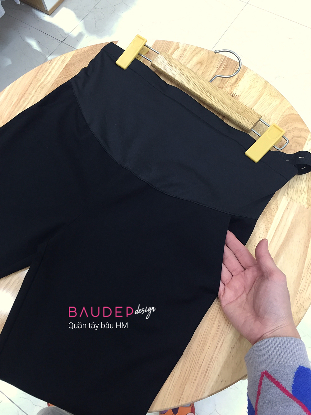 Quần tây bầu dáng ôm legging
