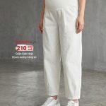Quần bầu dáng suông, quần bầu boom suông, quần bầu trẻ trung, quần bầu đẹp, shop đồ bầu hà nội, bầu đẹp design, baudep design