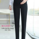 quần tây bầu baggy, quần tây bầu công sở, quần bầu công sở, quần bầu đẹp, shop bầu đẹp, baudepdesign, shop bầu triều khúc
