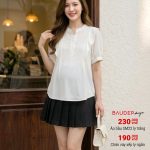 Áo bầu công sở, áo sơ mi bầu, áo bầu đẹp, đồ bầu công sở hà nội, shop đồ bầu hà nội, shop bầu đẹp, bầu đẹp design, shop bầu đẹp 39 triều khúc