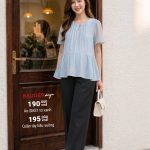 áo bầu đẹp, áo sơ mi bầu, quần áo bầu đẹp, shop bầu đẹp, shop bầu triều khúc, shop đồ bầu hà nội, áo bầu
