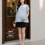 áo bầu đẹp, áo sơ mi bầu, quần áo bầu đẹp, shop bầu đẹp, shop bầu triều khúc, shop đồ bầu hà nội, áo bầu