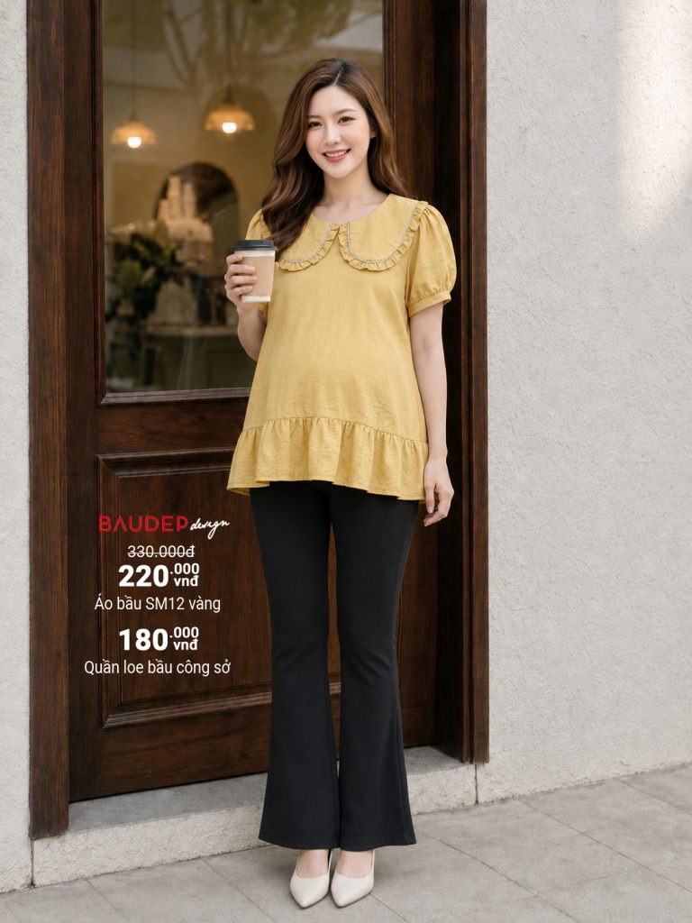 áo bầu đẹp, áo sơ mi bầu, quần áo bầu đẹp, shop bầu đẹp, shop bầu triều khúc, shop đồ bầu hà nội, áo bầu