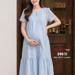 đầm bầu babydoll trẻ trung, đầm bầu mùa hè trẻ trung, đầm bầu công sở, váy bầu suông, đầm bầu công sở, shop đồ bầu hà nội, shop bầu đẹp triều khúc