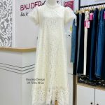 đầm bầu công sở, đầm bầu đẹp, shop bầu đẹp, shop bầu triều khúc, shop đồ bầu hà nội, đầm bầu tơ thêu trẻ trung