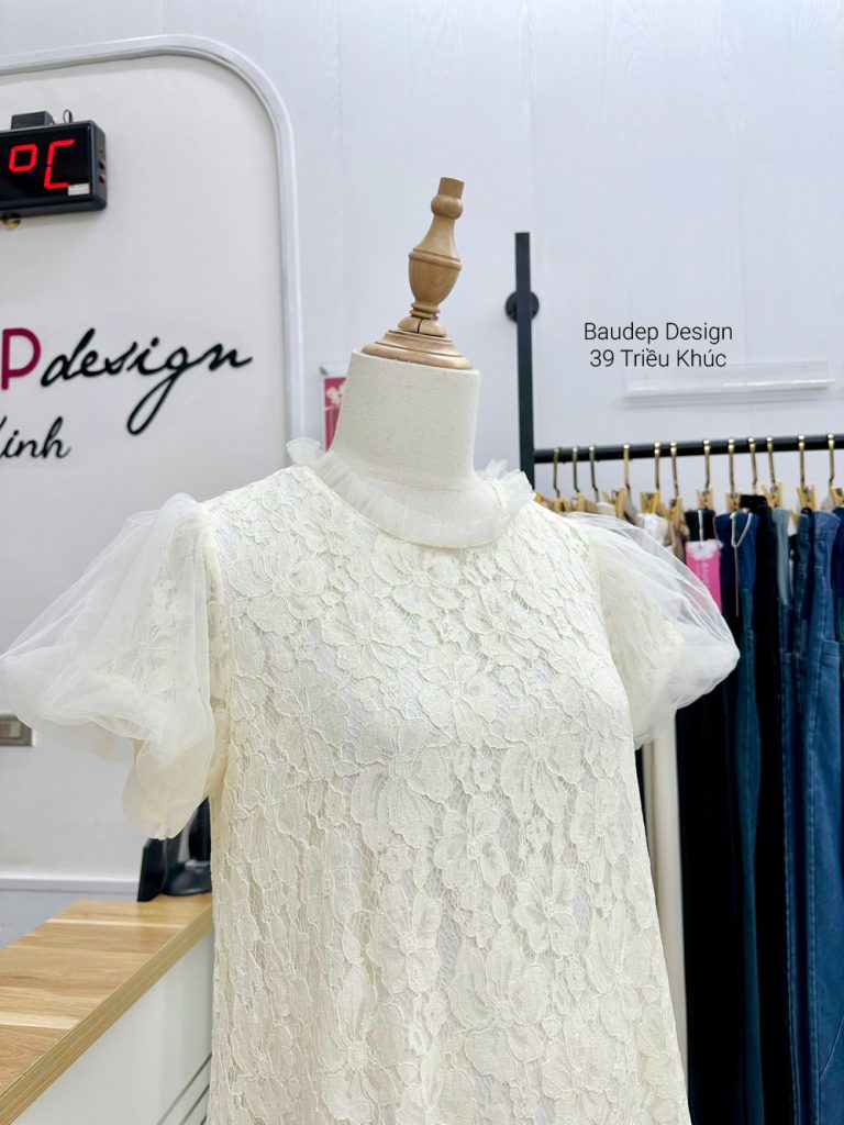 đầm bầu công sở, đầm bầu đẹp, shop bầu đẹp, shop bầu triều khúc, shop đồ bầu hà nội, đầm bầu tơ thêu trẻ trung