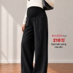 Quần bầu kaki suông màu đen, quần bầu suông đẹp, quần bầu công sở, quần bầu hottrend, quần bầu đẹp