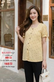 Áo bầu công sở trắng, áo bầu đẹp, áo bầu suông, áo sơ mi bầu,